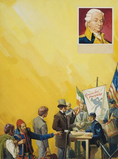 Guerra civile americana da Severino Baraldi