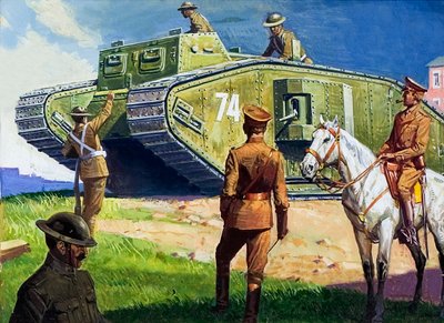Carro armato sul fronte occidentale da Severino Baraldi