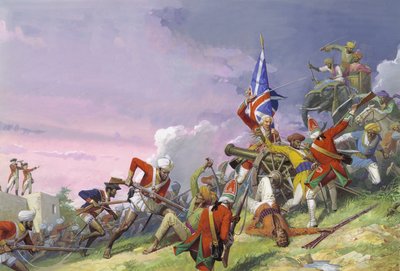 La battaglia di Plassey da Severino Baraldi