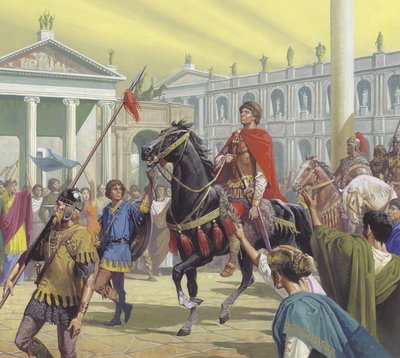 Teodorico entra a Roma nell