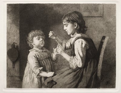 Il primo lavoro ad ago da Seymour Joseph Guy