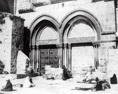 Ingresso alla Chiesa del Santo Sepolcro, 1865 da Sgt. James M. McDonald