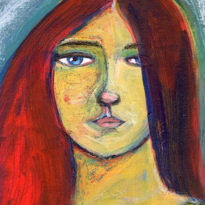 La serena donna dai capelli rossi da Sharyn Bursic