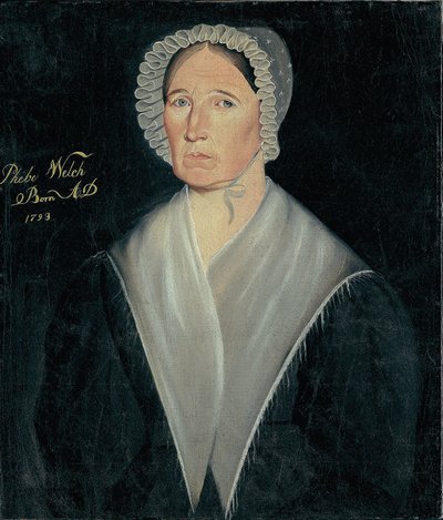 Ritratto della Signora William W. Welch, c.1837 da Sheldon Peck