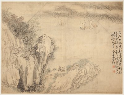Paesaggi e Figure: Paesaggio da Shen Huang