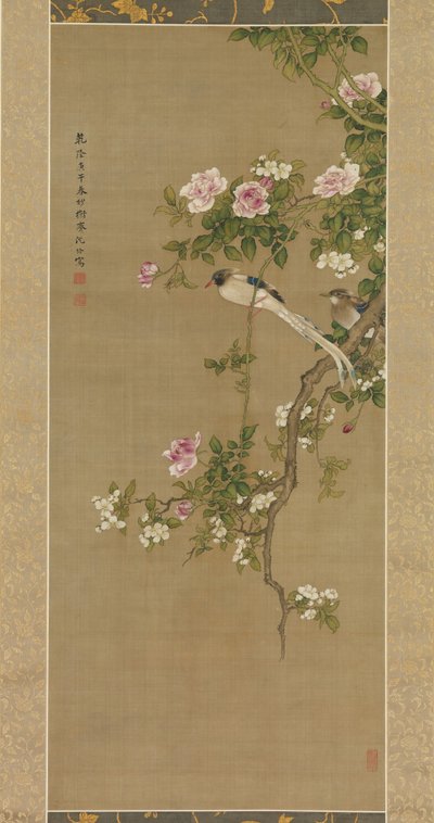 Fiori e uccelli da Shen Nanpin