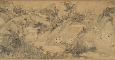 Cento Gru 百鶴圖 da Shen Quan