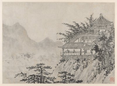 Dodici vedute della Collina della Tigre, Suzhou: I Mille Acri di Nuvole da Shen Zhou
