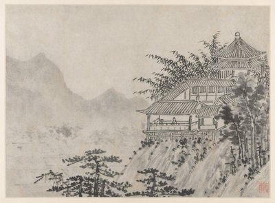 Dodici vedute della Collina della Tigre, Suzhou: Le Mille Acri di Nuvole, dopo il 1490 da Shen Zhou