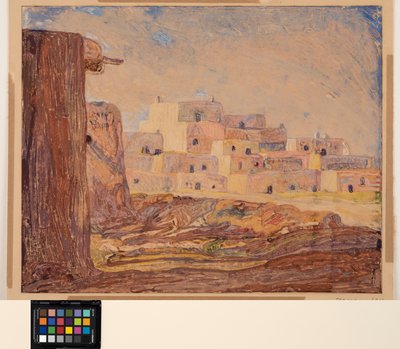 Villaggio indiano, c.1928 da Sherman Trease