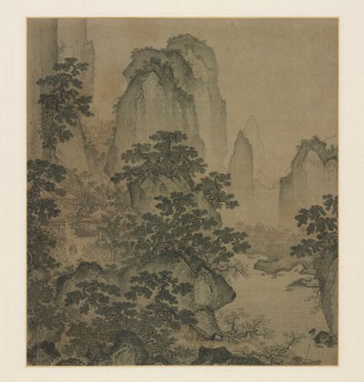 Il porto della sorgente del fiore di pesco, metà del 1400 da Shi Rui