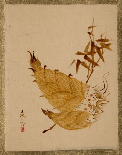 Germogli di bambù da Shibata Zeshin