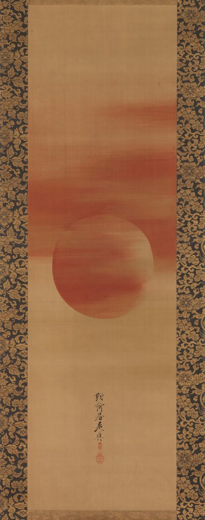 Sole nascente, seconda metà del XIX secolo da Shibata Zeshin