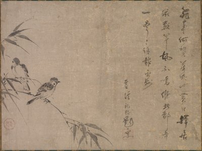 Passeri e Bambù da Shiken Saidō