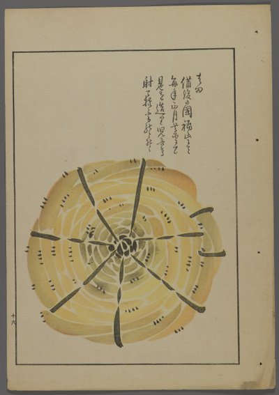 Giochi giapponesi, da Unai no tomo (Gli amici di un bambino) di Shimizu Seifu, 1891-1923. Girandola di corda. da Shimizu Seifu