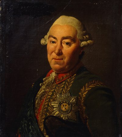 Ritratto del conte Andrey Mikhaylovich Golitsyn da Shinbarev