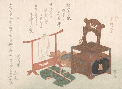 Accessori per una sposa dalla collezione Spring Rain, probabilmente 1816 Anno del Topo da Shinsai