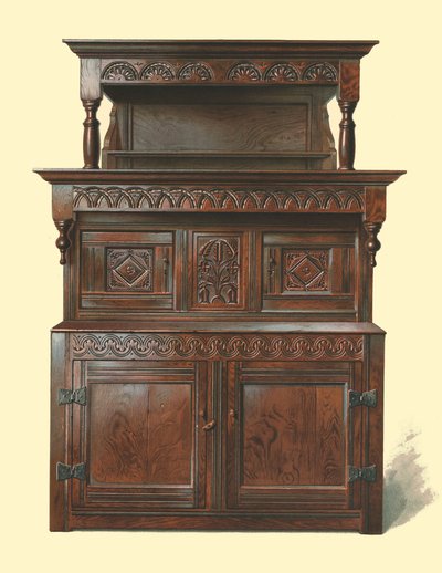 Tridarn, credenza di quercia da Shirley Charles Llewellyn Slocombe
