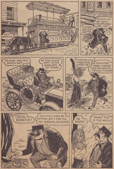 Desperate Desmond, striscia a fumetti, c1955 da Shirley Markham