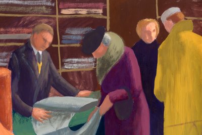 Negozio di drapperia da Shirley Markham