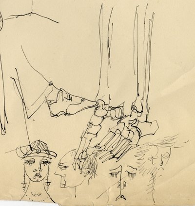 Volti e ossa del piede, 1953 da Shirley Markham