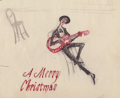Uomo con chitarra da Shirley Markham