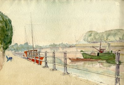 Passeggiata lungo il fiume da Shirley Markham