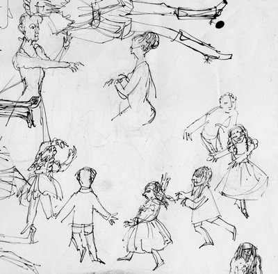 Studio per classe di danza, c1950 da Shirley Markham