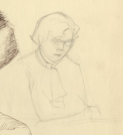 Studio di una donna, c. 1951 da Shirley Markham