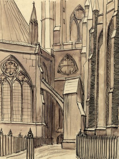 La Sala Capitolare, Abbazia di Westminster, Londra da Shirley Markham