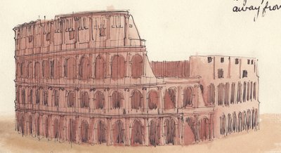 Il Colosseo, Roma, Italia da Shirley Markham