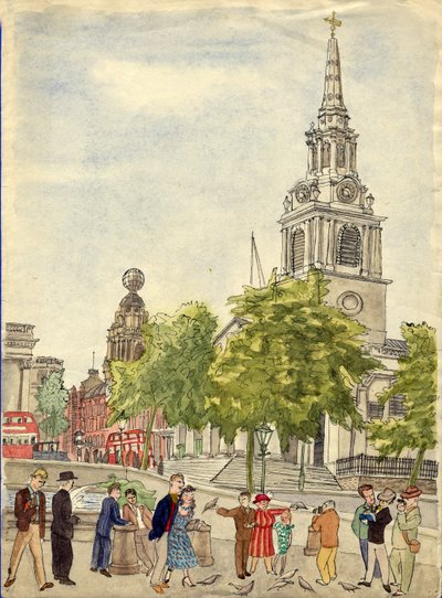 Trafalgar Square, Londra da Shirley Markham