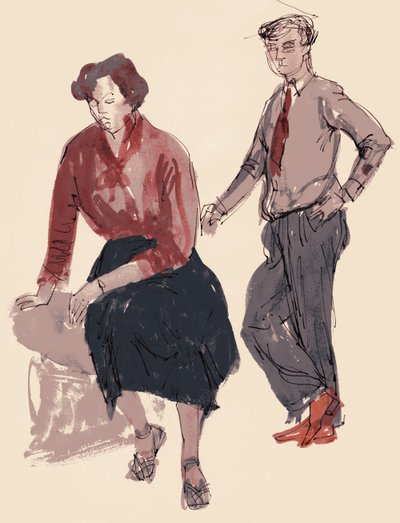 Due figure da Shirley Markham
