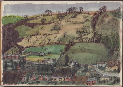 Villaggio e campi da Shirley Markham