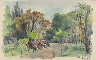 Parco Waterlow, Highgate, circa 1950 da Shirley Markham