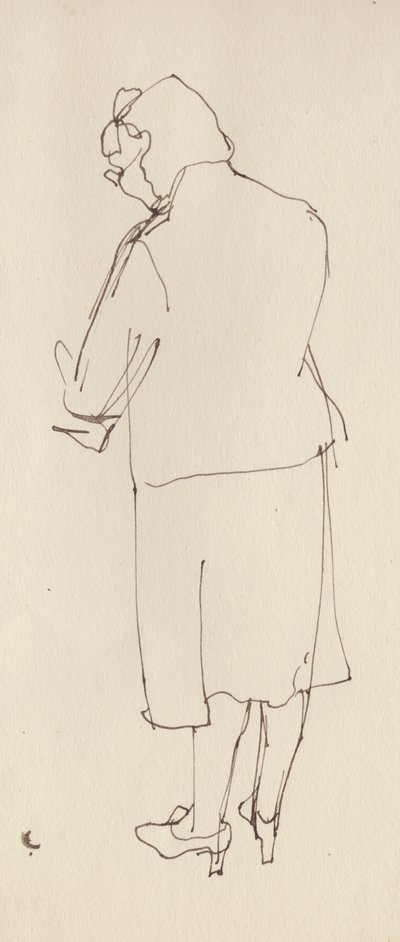 Donna di spalle, c1950 da Shirley Markham