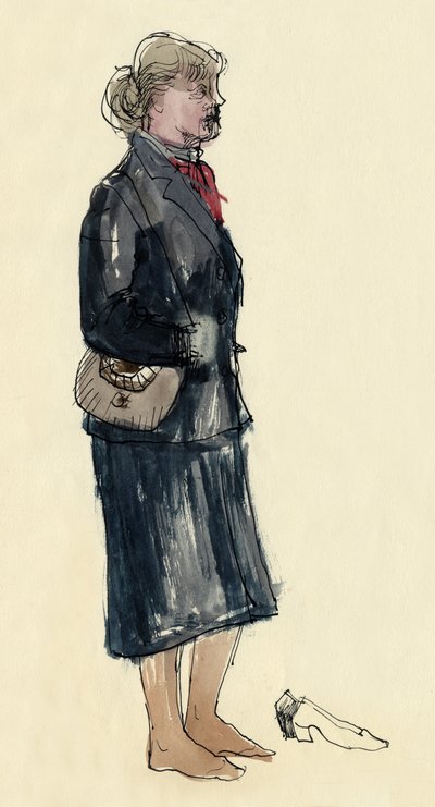 Donna con calze, 1953 da Shirley Markham