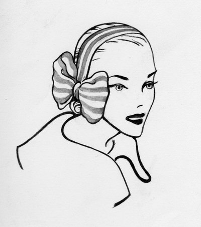 Donna con arco, c. 1950 da Shirley Markham