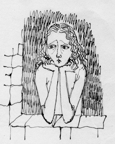Donna preoccupata da Shirley Markham