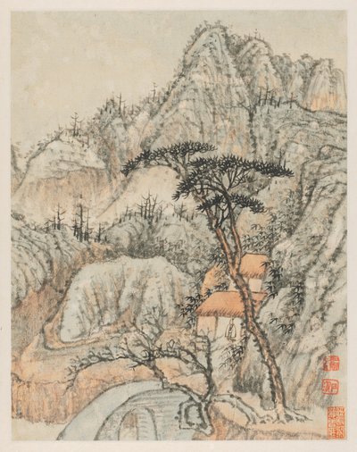 Ricordi del Fiume Qinhuai da Shitao