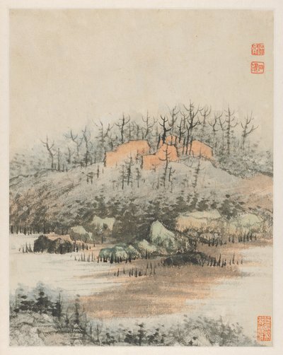 Ricordi del Fiume Qinhuai da Shitao