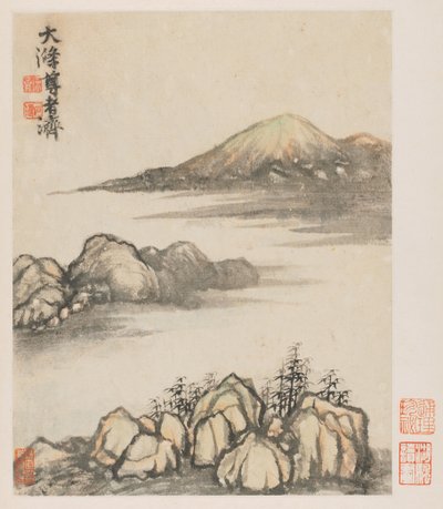 Ricordi del fiume Qinhuai, 1642-1707 da Shitao
