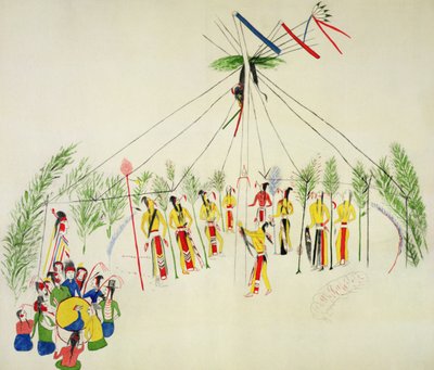La danza del sole degli Shoshone da Shoshone Katsikodi School