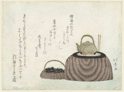 Bollitore sul fornello da Shotei Hokuju