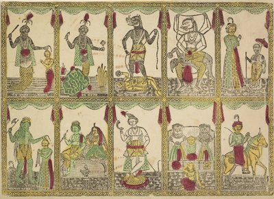 Das Avataras, Dieci Incarnazioni di Vishnu da Shri Gobinda Chandra Roy