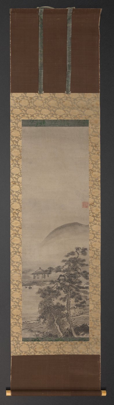 Paesaggi con figure (uno di una coppia) da Shugetsu Tokan