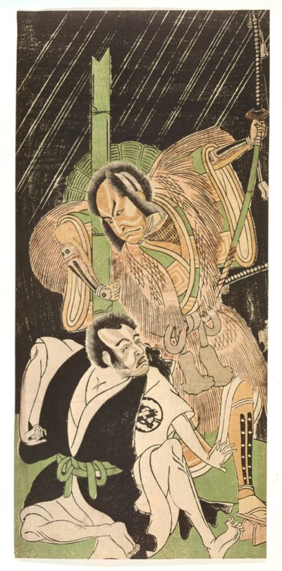 Attori come Samurai, XVIII secolo da Shunsho