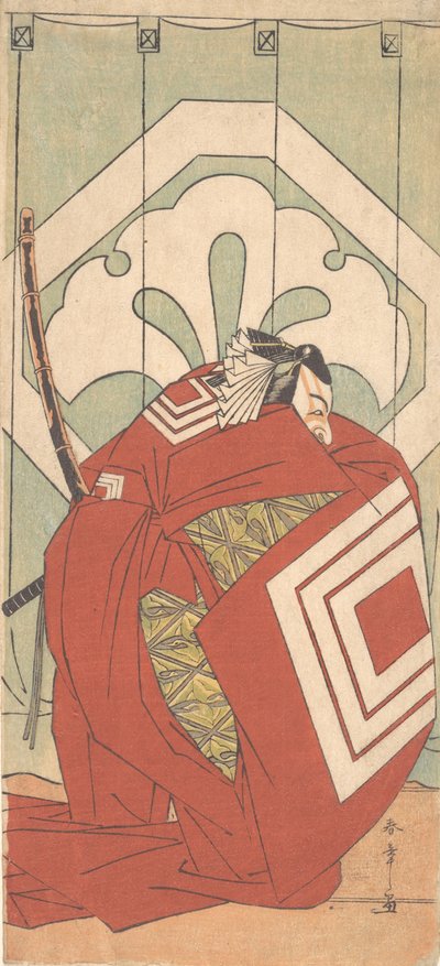 Ichikawa Danjuro V in un ruolo di Shibaraku da Shunsho