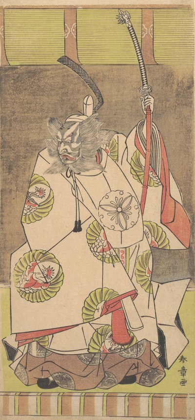 Attore Kabuki Ichikawa Danjuro IV da Shunsho