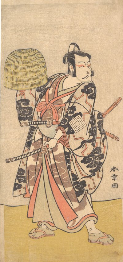 Attore kabuki Ichikawa Danjuro V, 1774 da Shunsho